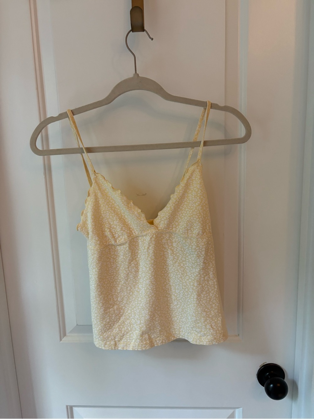 Brandy Melville new with tags yellow tank